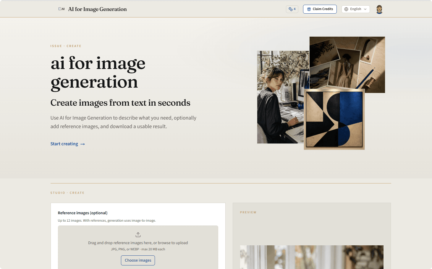 AI for Image Generation