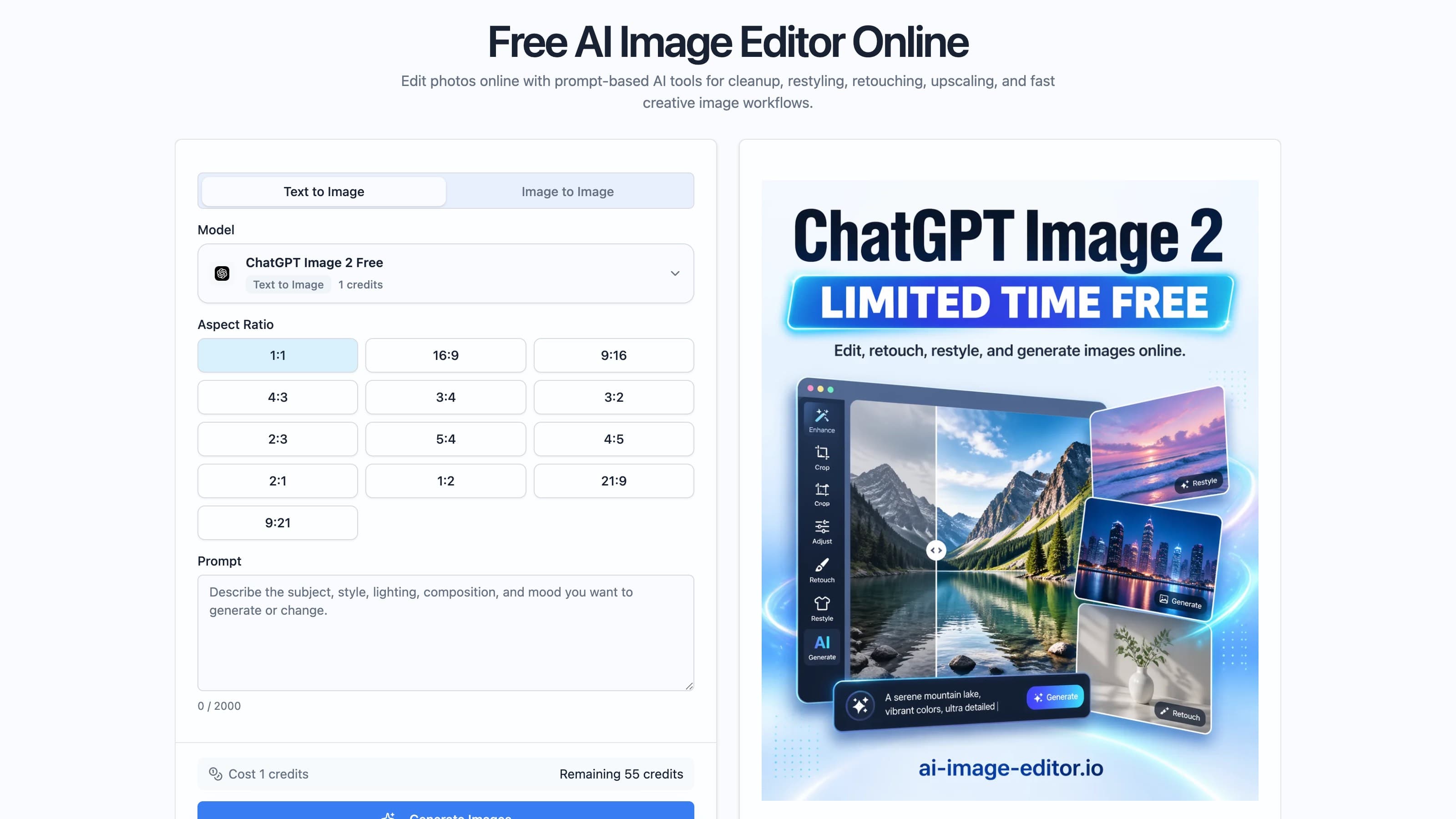 AI Image Editor