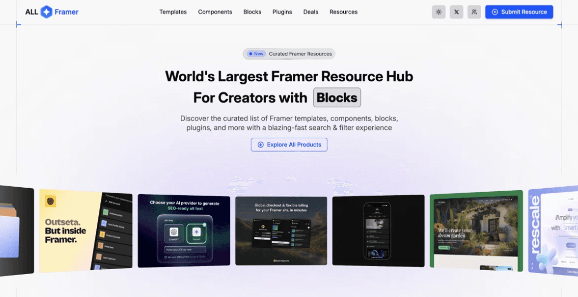 All Framer