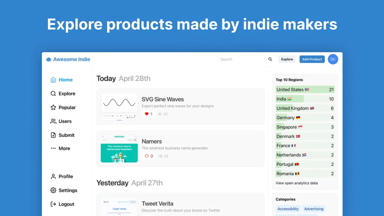Awesome Indie