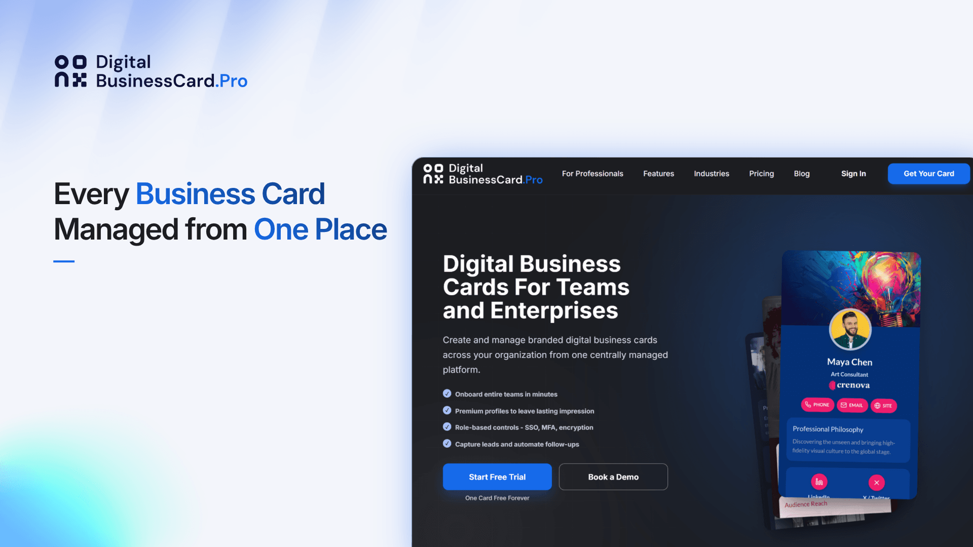 Digital Business Card PRO