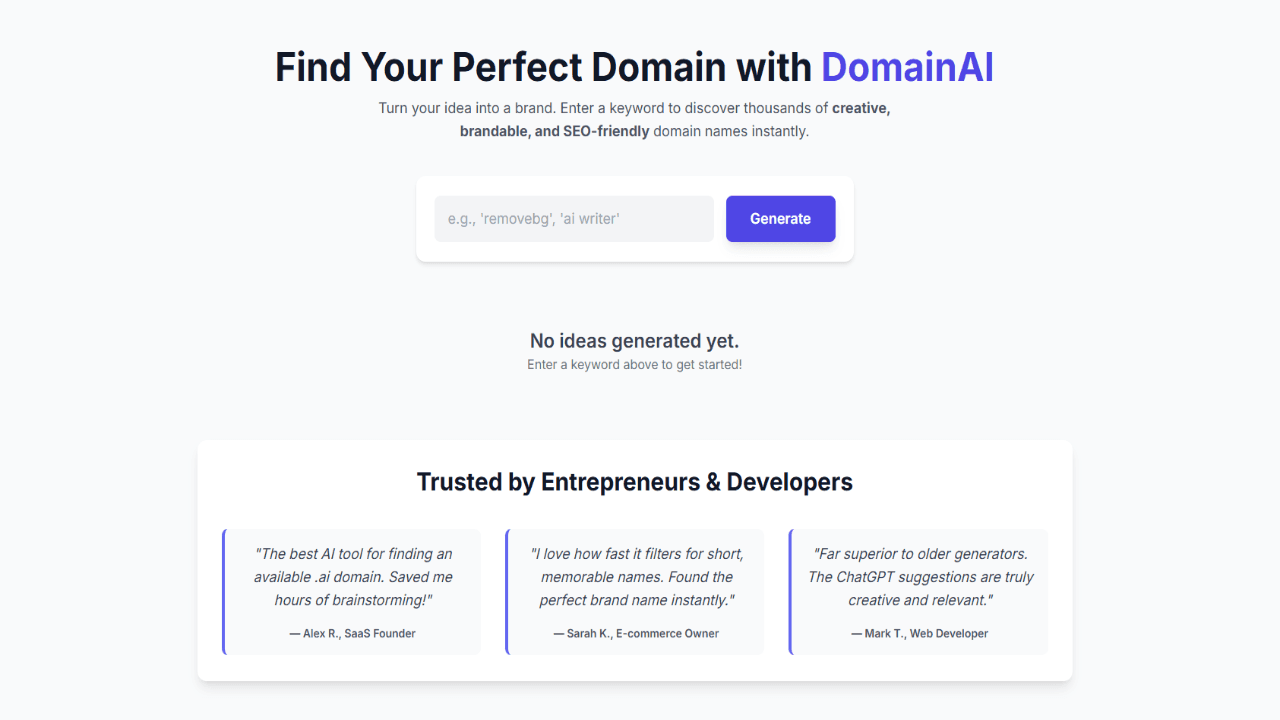 Domain AI