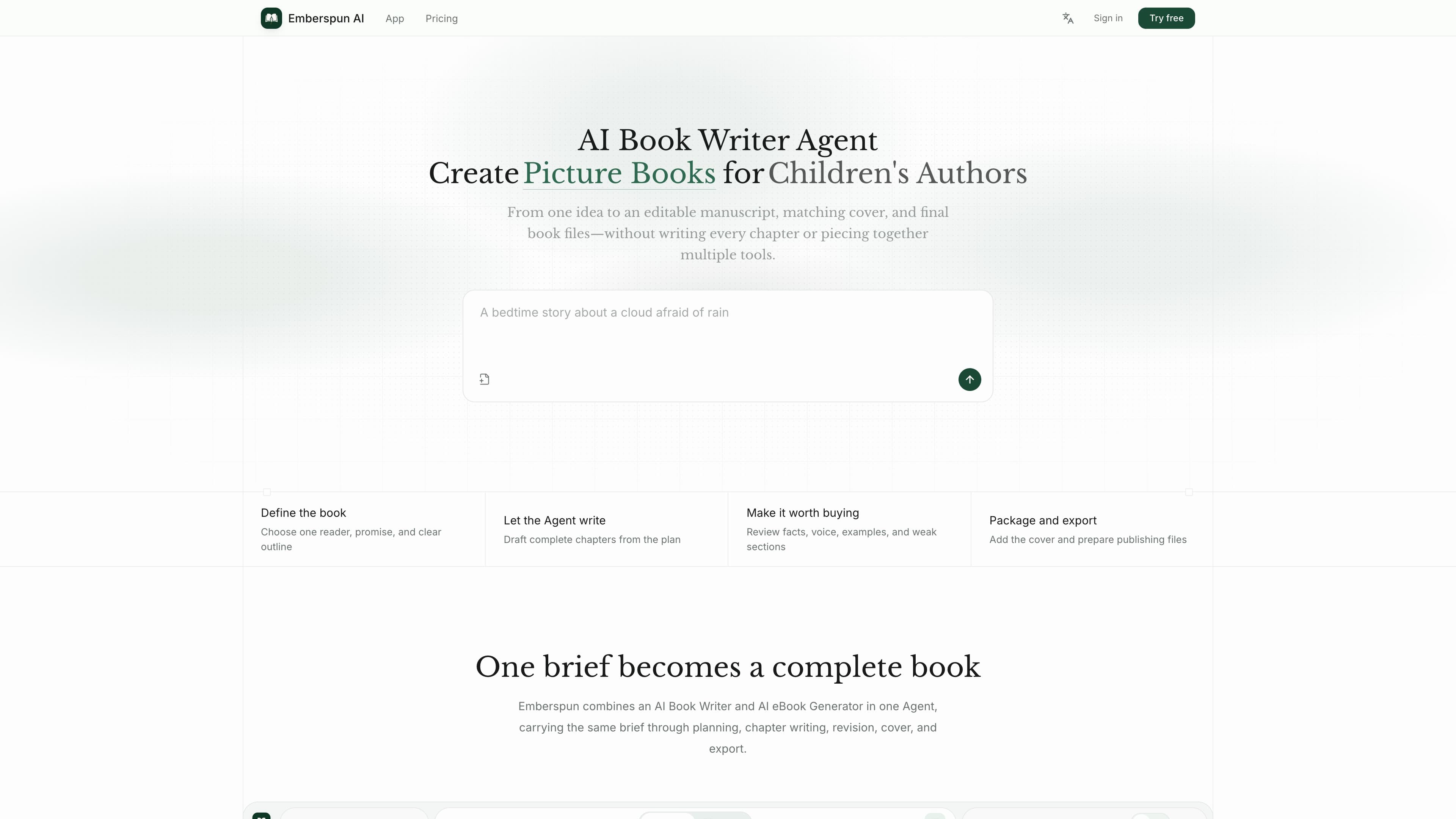 Emberspun AI Book Writer