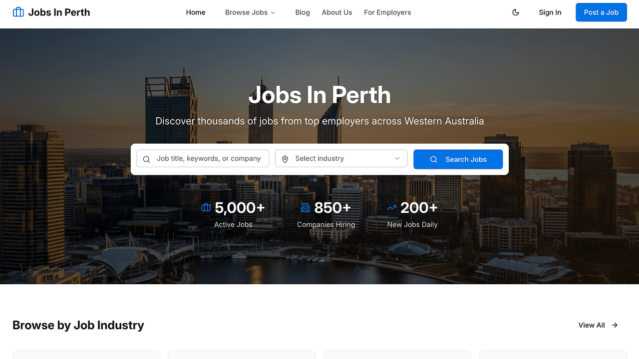 Jobs In Perth