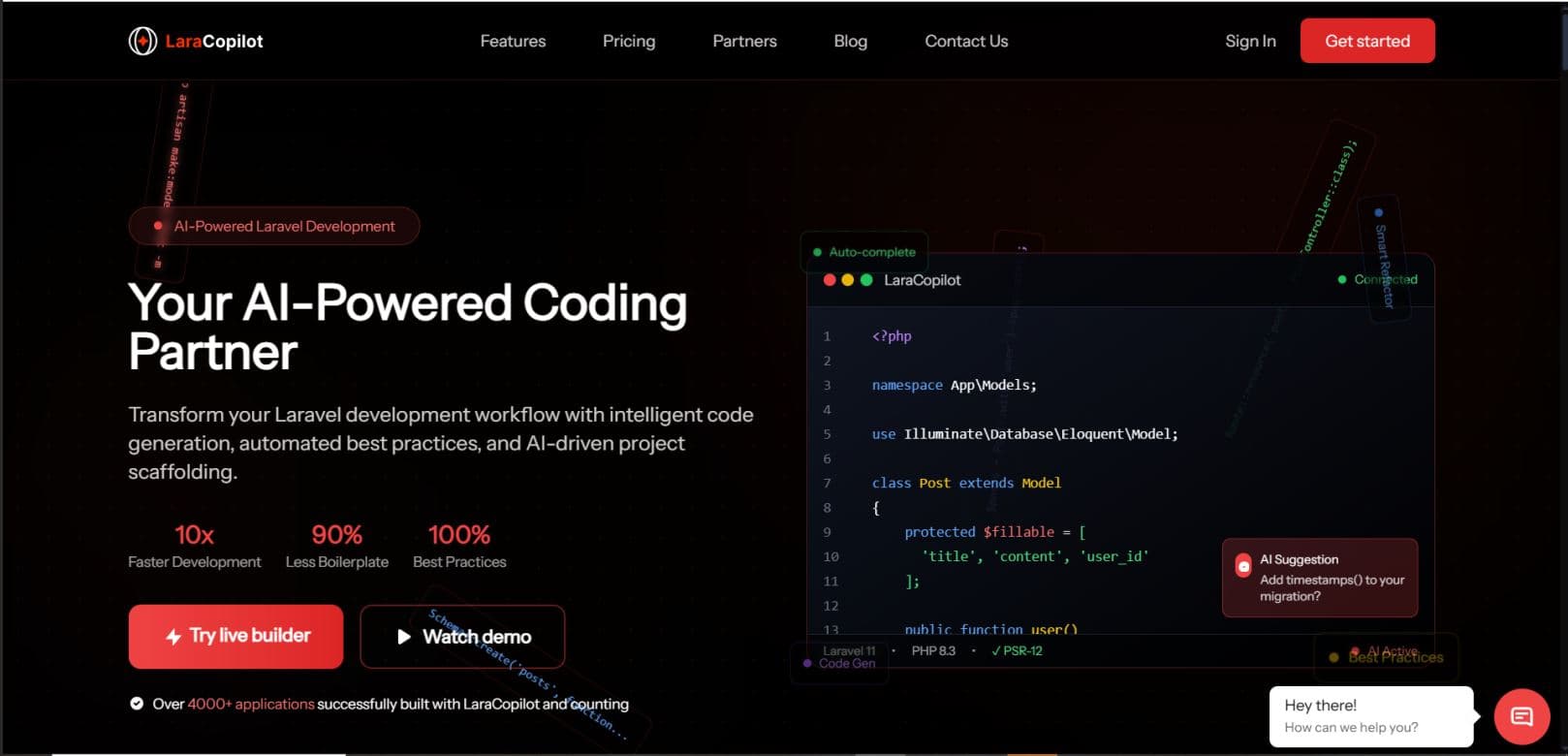 LaraCopilot - AI for Laravel Devs