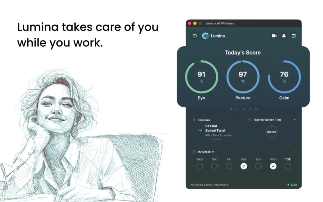Lumina AI Wellness - Your AI Wellness Coach