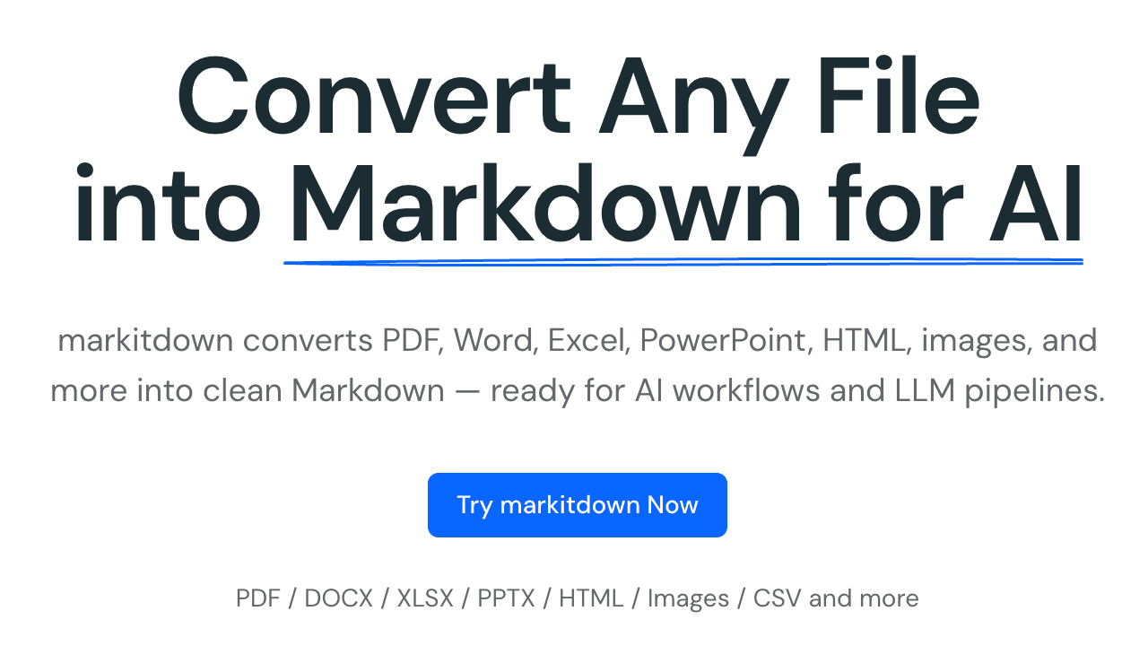 markitdown
