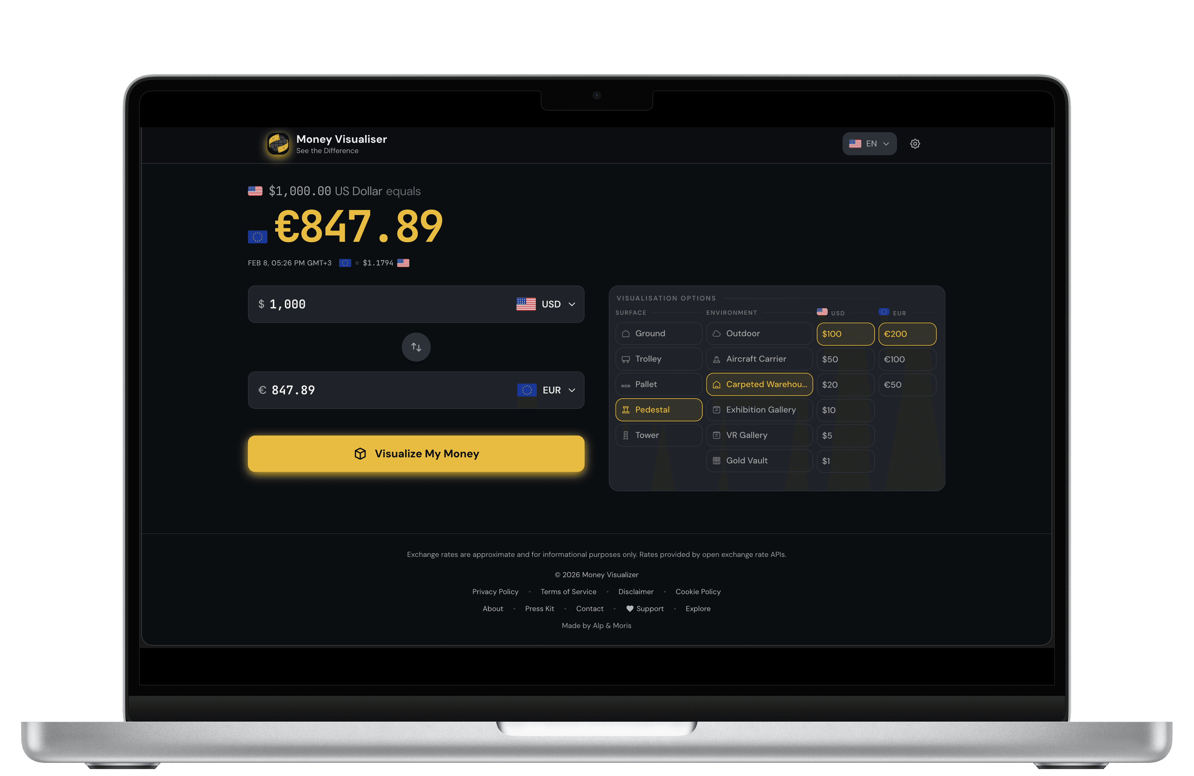 Money Visualiser