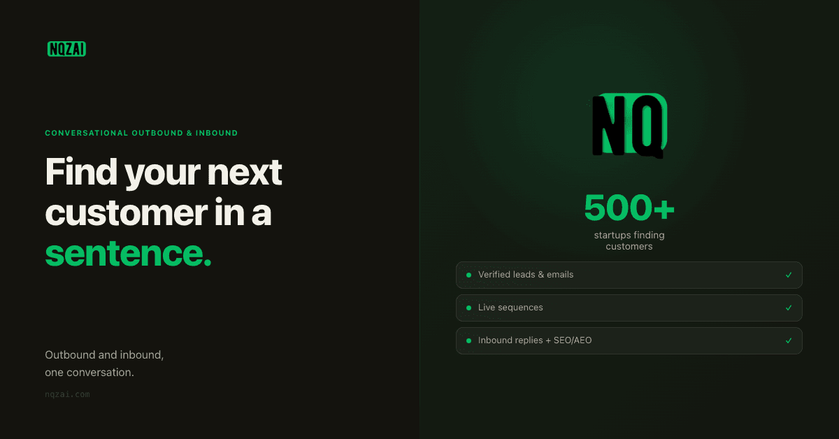 nqzai - Find a customer in a sentence.