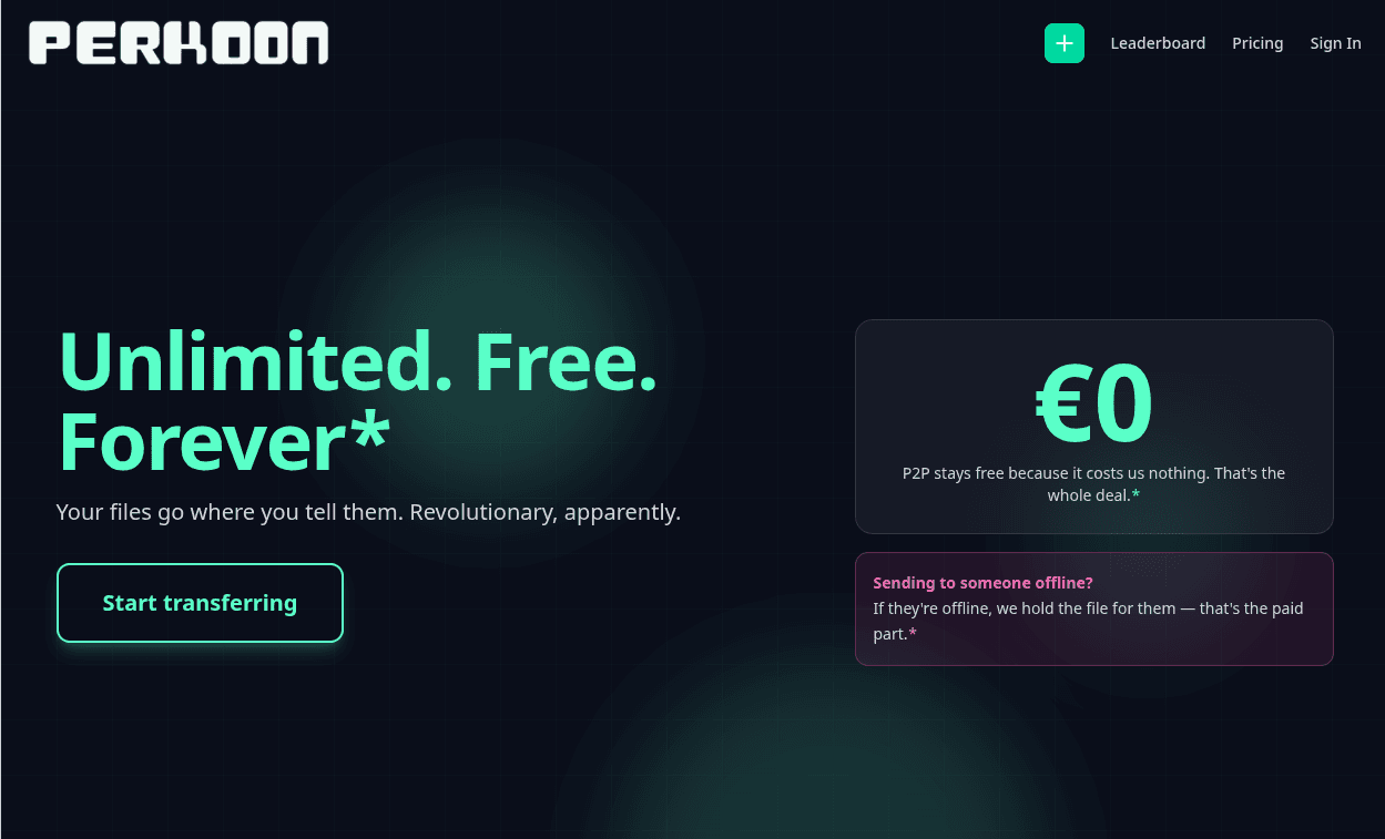 Perkoon - Transfer for humans & AI.