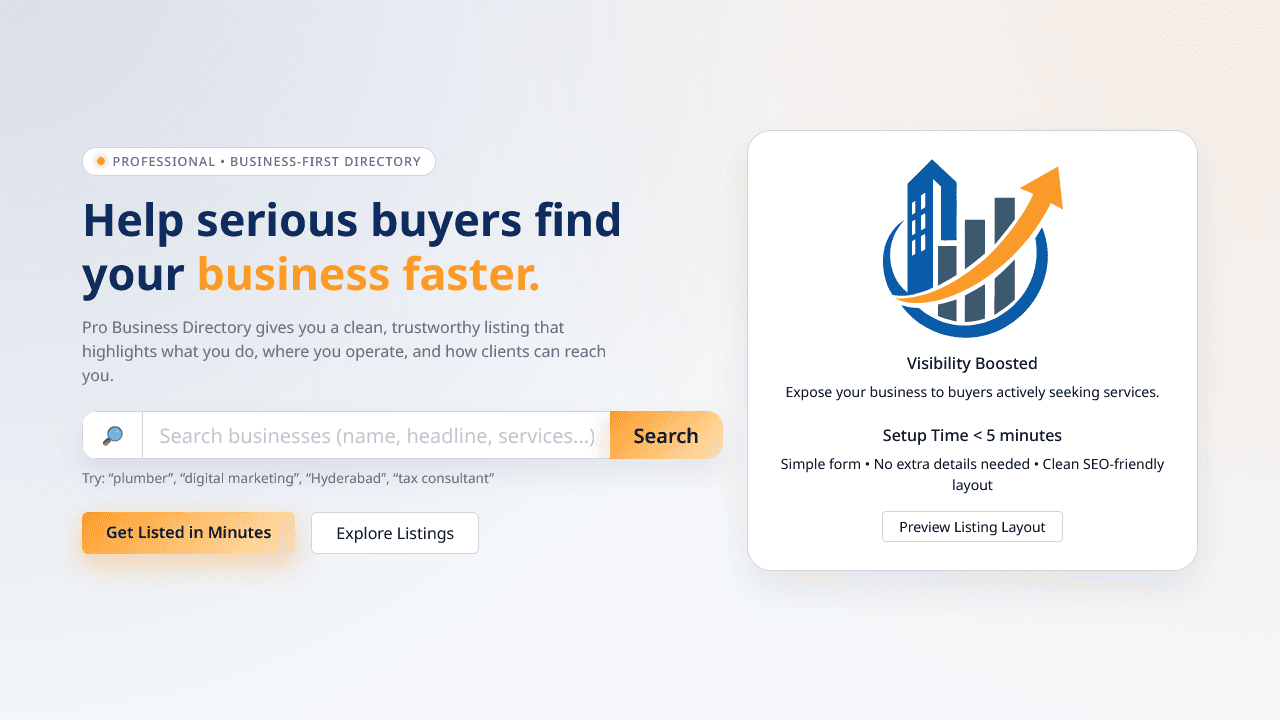 Pro Business Directory