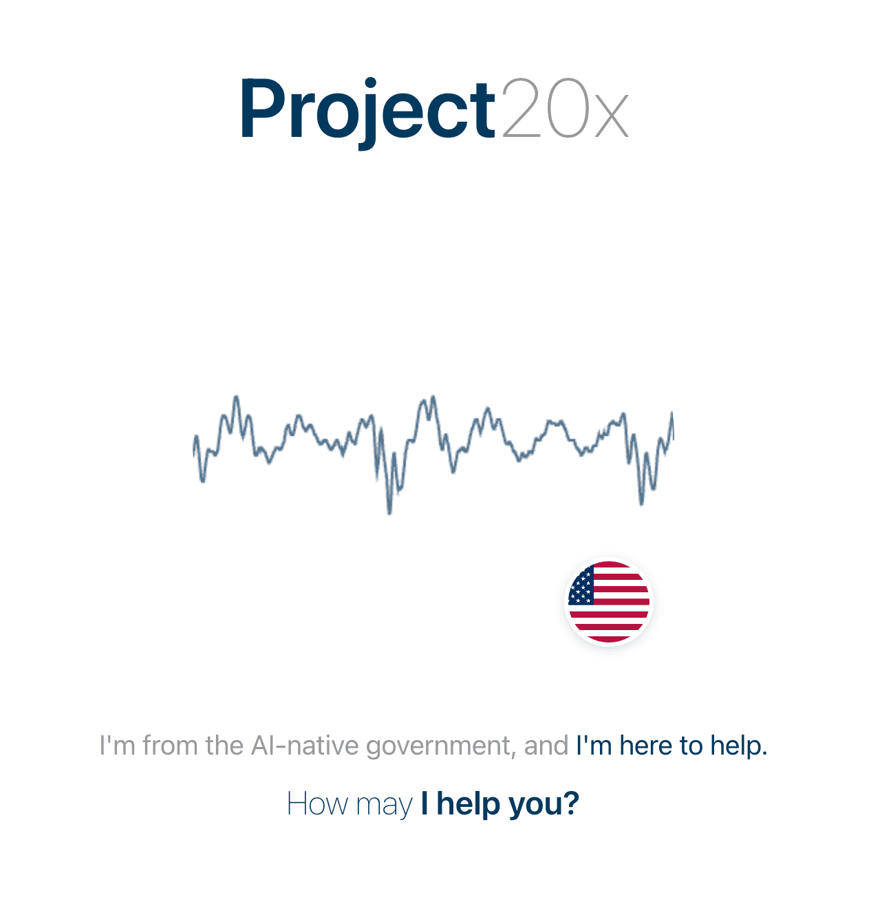 Project20x - AI-first Governance