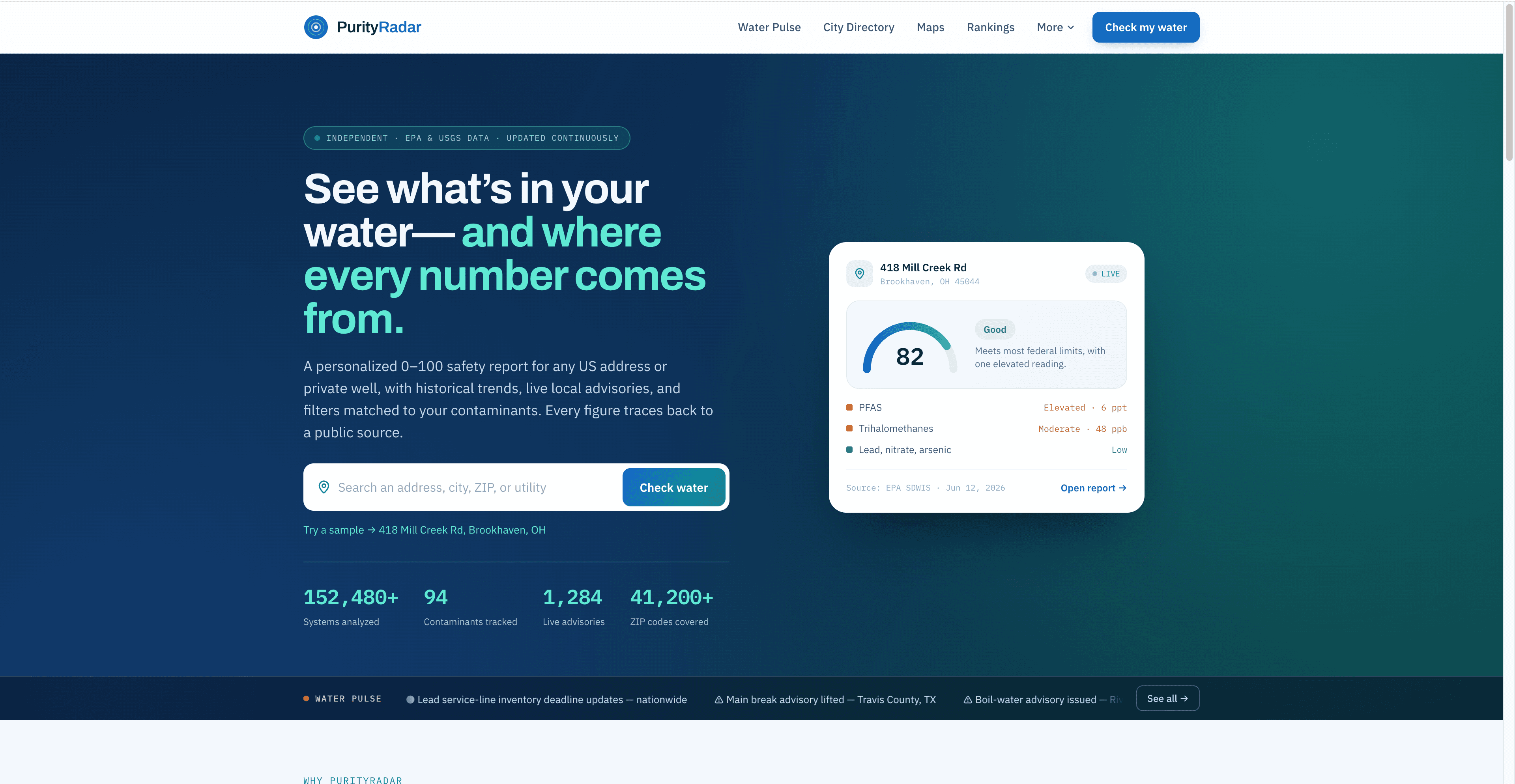 PurityRadar