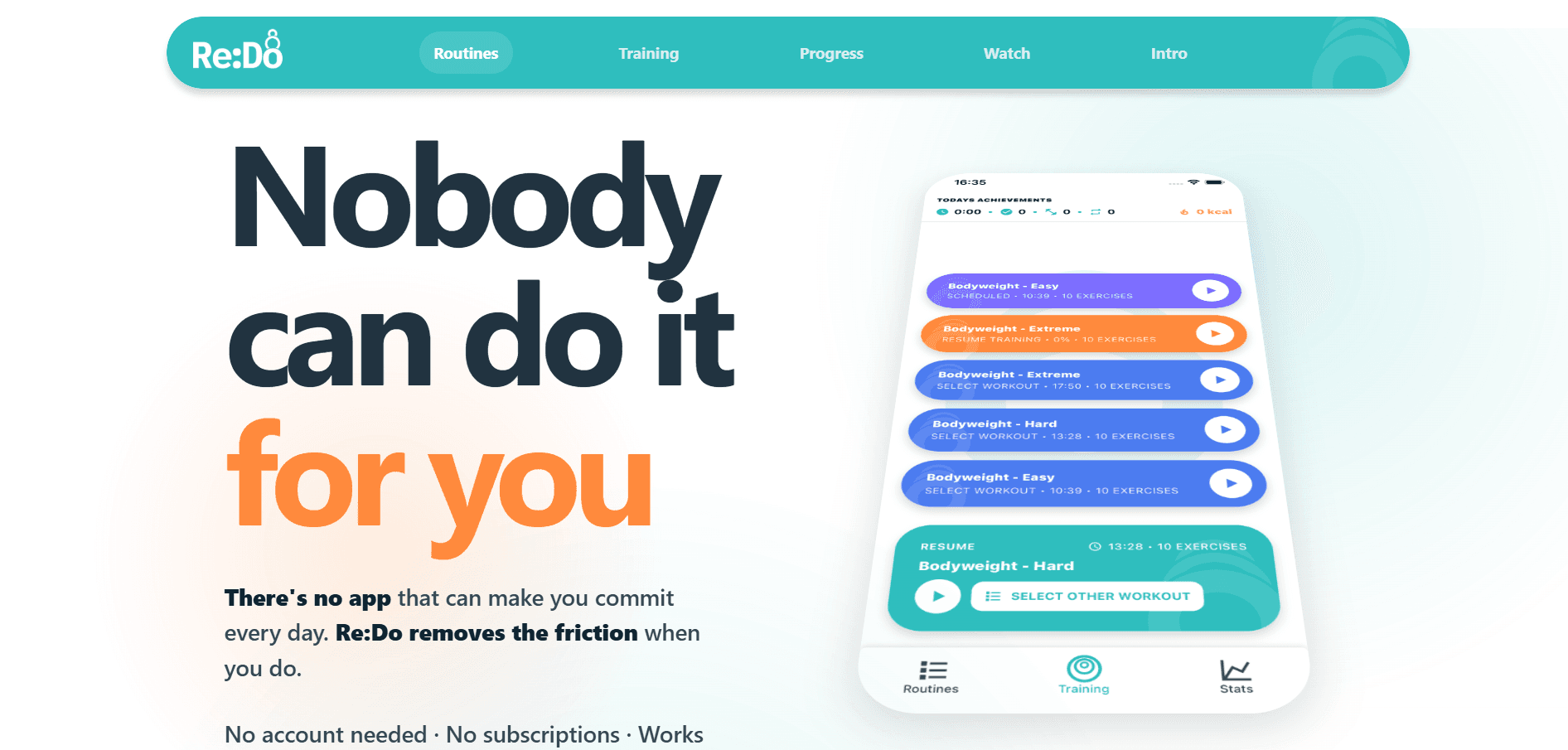 RedoWorkouts