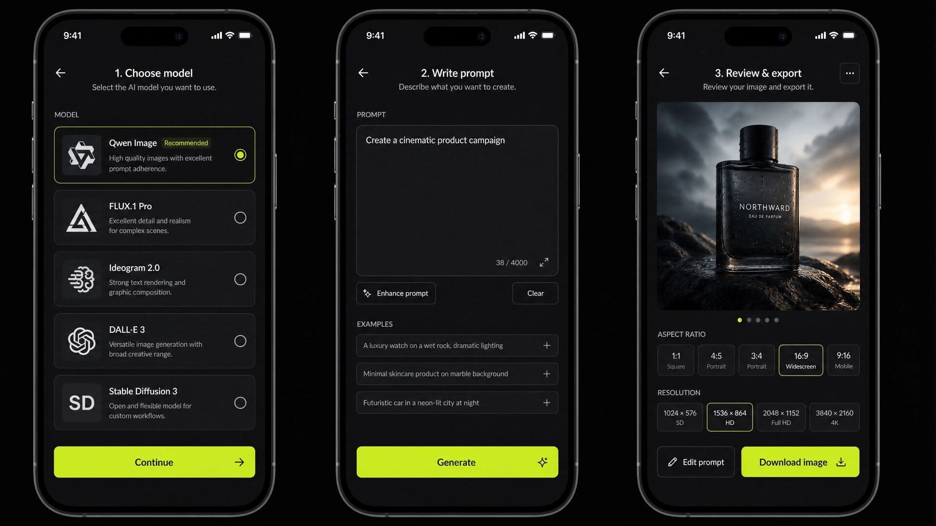 RenderQuill - Create AI images and videos