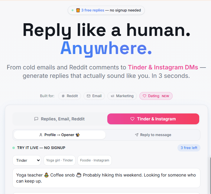 Reply Like Human