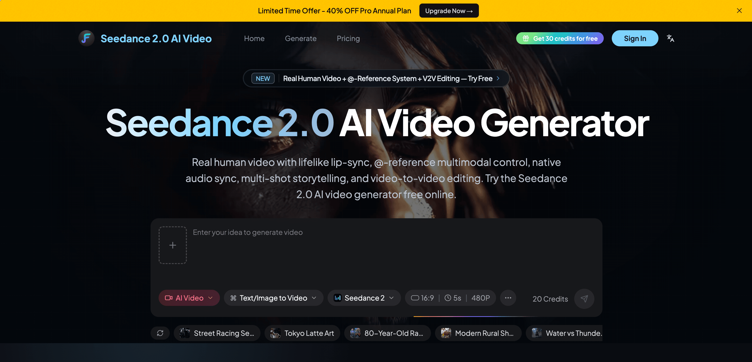 Seedance 2.0 AI Video