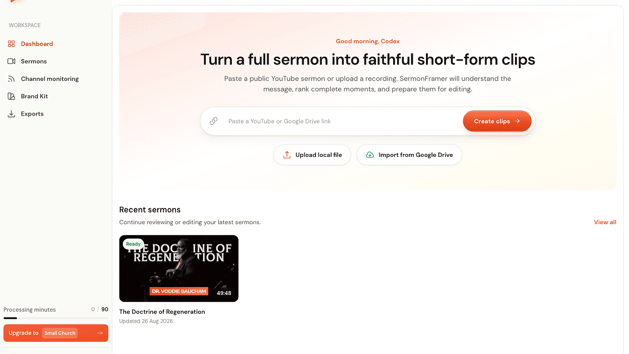 SermonFramer