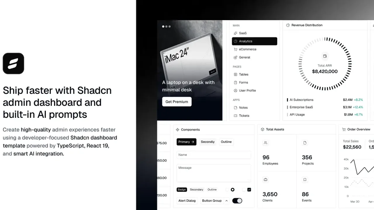 Shadcn Dashboard