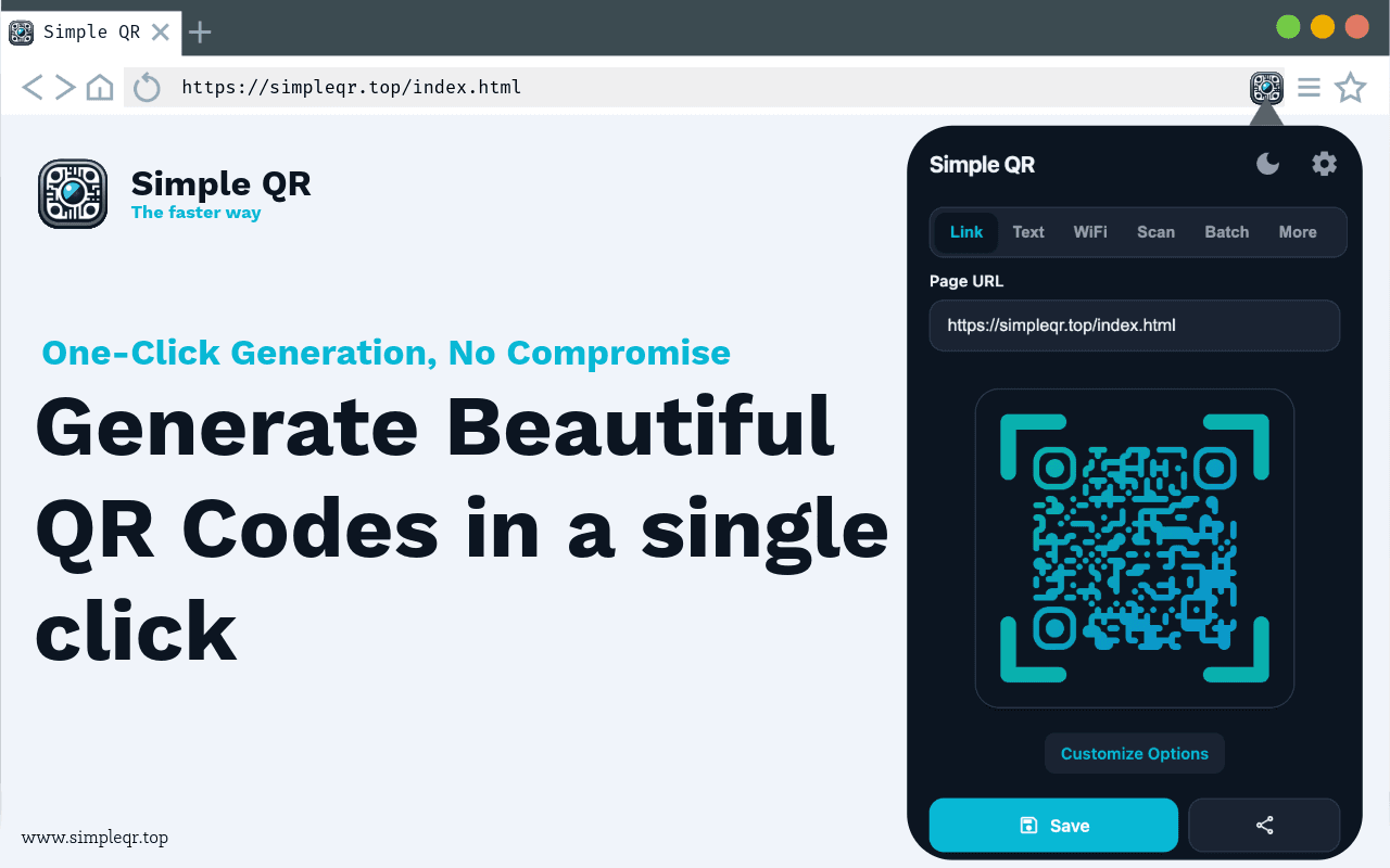 Simple QR Code Generator