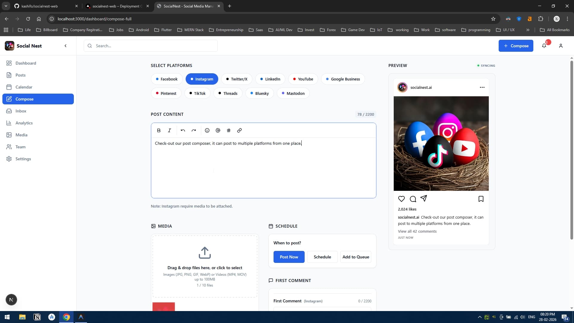 Social Nest AI