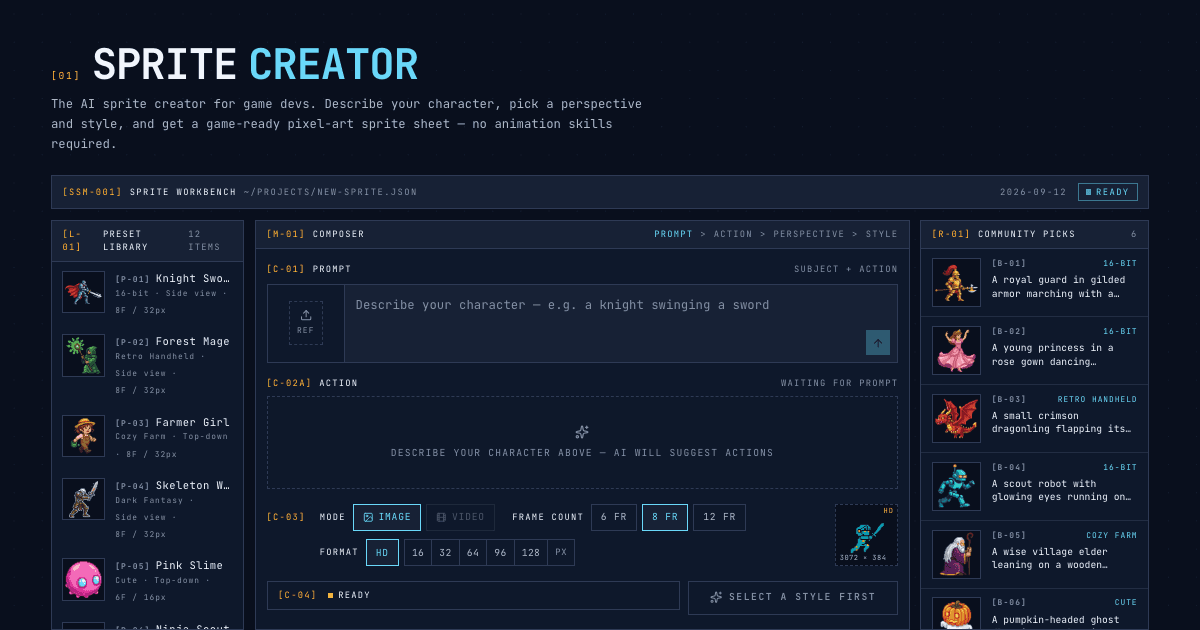 Sprite Sheet Maker