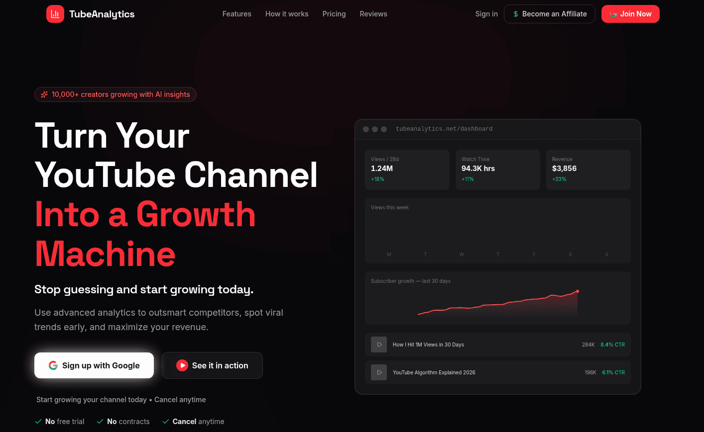 TubeAnalytics