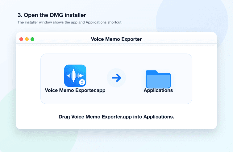 Voice Memo Exporter
