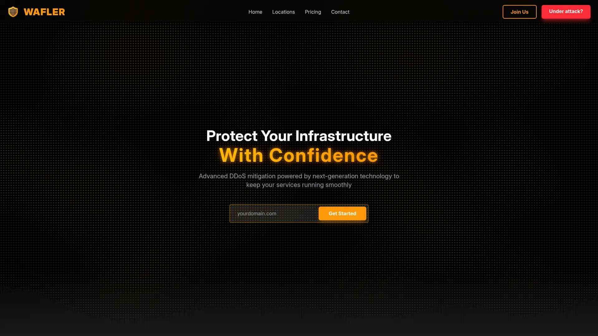 Wafler | DDoS Protection - Advanced DDoS protection