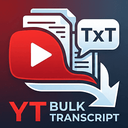 YtBulkTranscript App