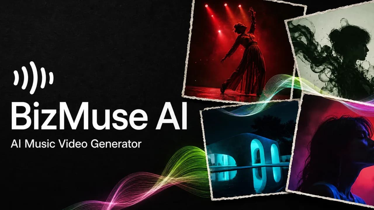 BizMuse AI Music Video Generator - Create music videos from songs