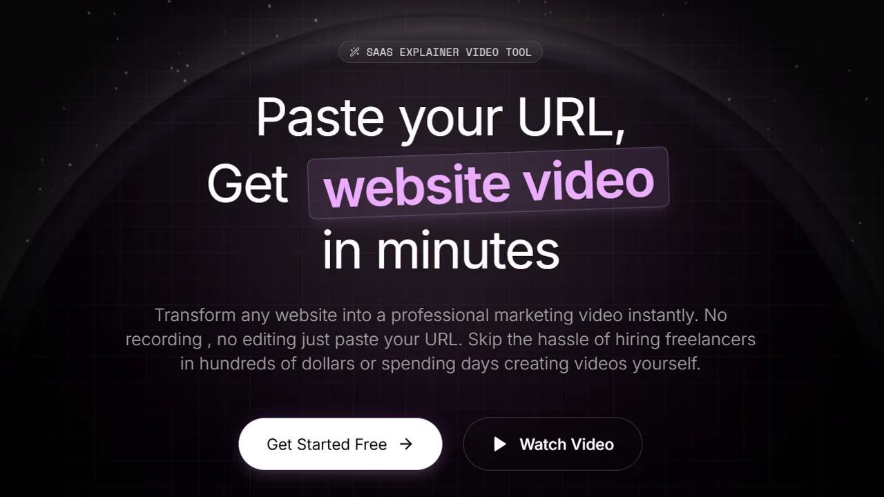 ClickCast - Generate explainer videos from
