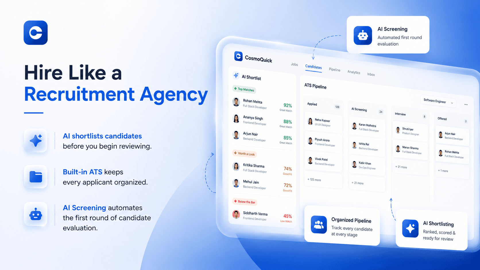 CosmoQuick - Hiring Made Easy!