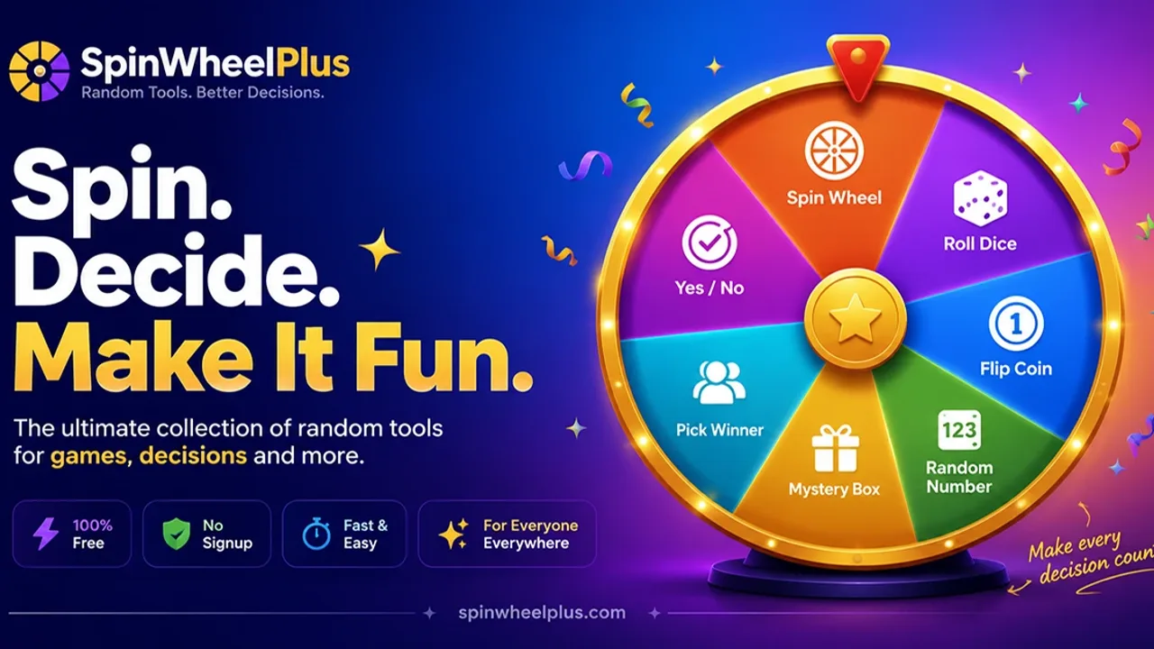 SpinWheelPlus - Fair random picks for groups
