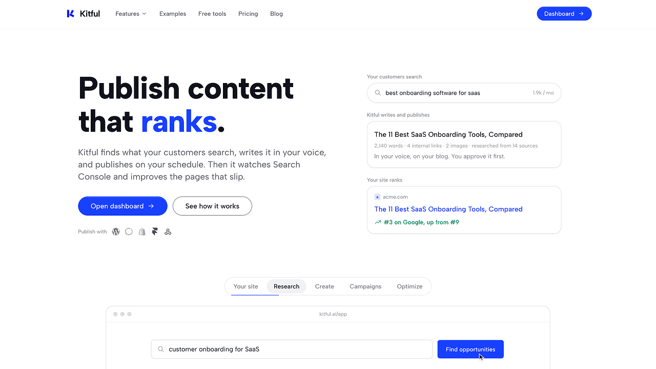 Kitful AI - AI SEO Content at Scale