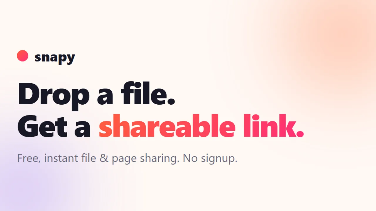 Snapy.host - Track document opens and host files with live analytics