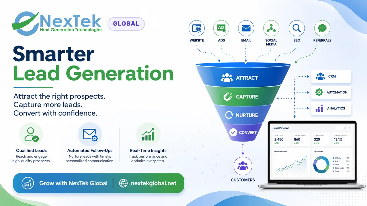 Nextek Global - Enterprise software platforms for procurement automation, digital invoicing integration, and AI governance with implementation support.
