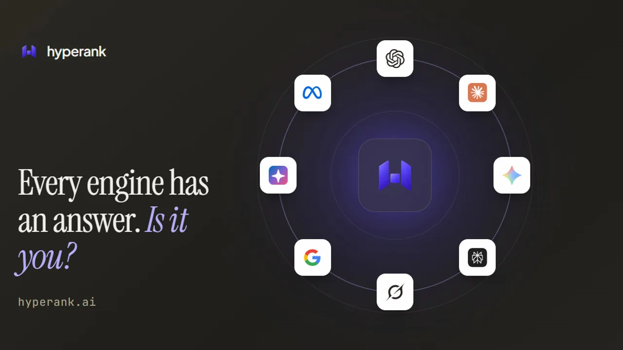 hyperank - Monitor what AI assistants say about your brand across six engines daily and understand which sources influence those answers.