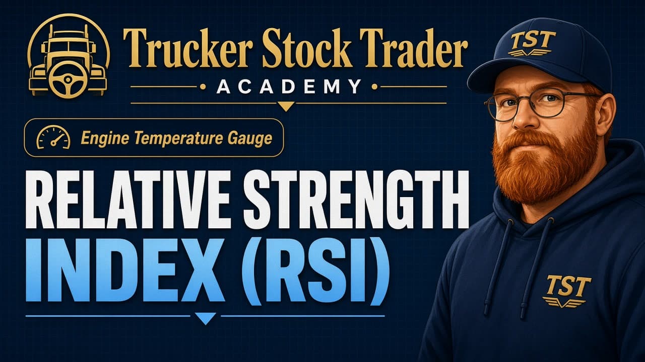 Trucker Stock Trader Academy - Calm beginner courses for truckers and beginners covering indicators, AI tool starters, CDL study aid, and creator starters — education only, not financial advice.