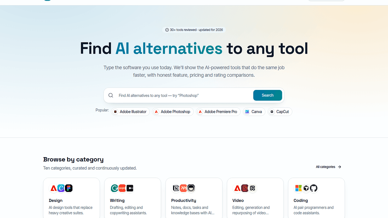 AISoftALT - Swap your software for AI