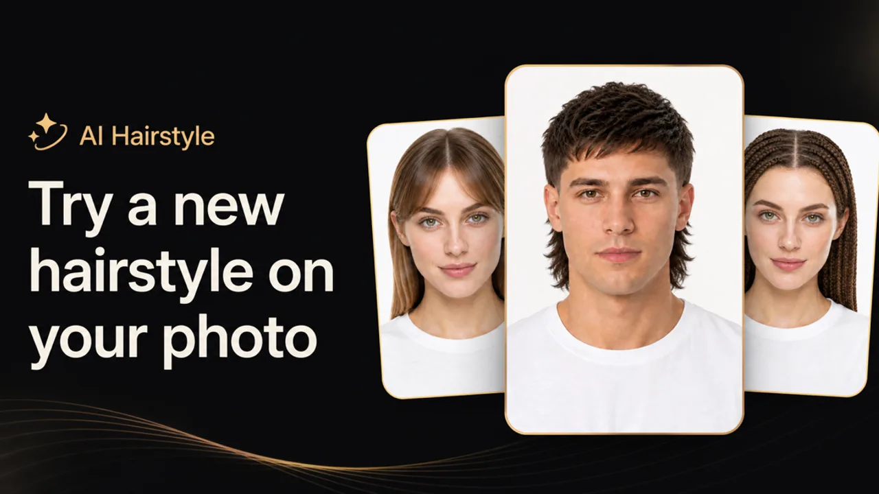 AI Hairstyle - Upload a selfie and try 112 hairstyles or 36 colors on your face in about 20 seconds to decide before visiting your stylist.