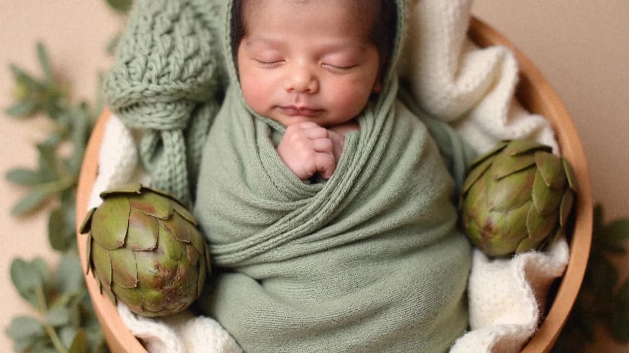 NewbornPhotos - Generate AI newborn portraits online from your baby photos.