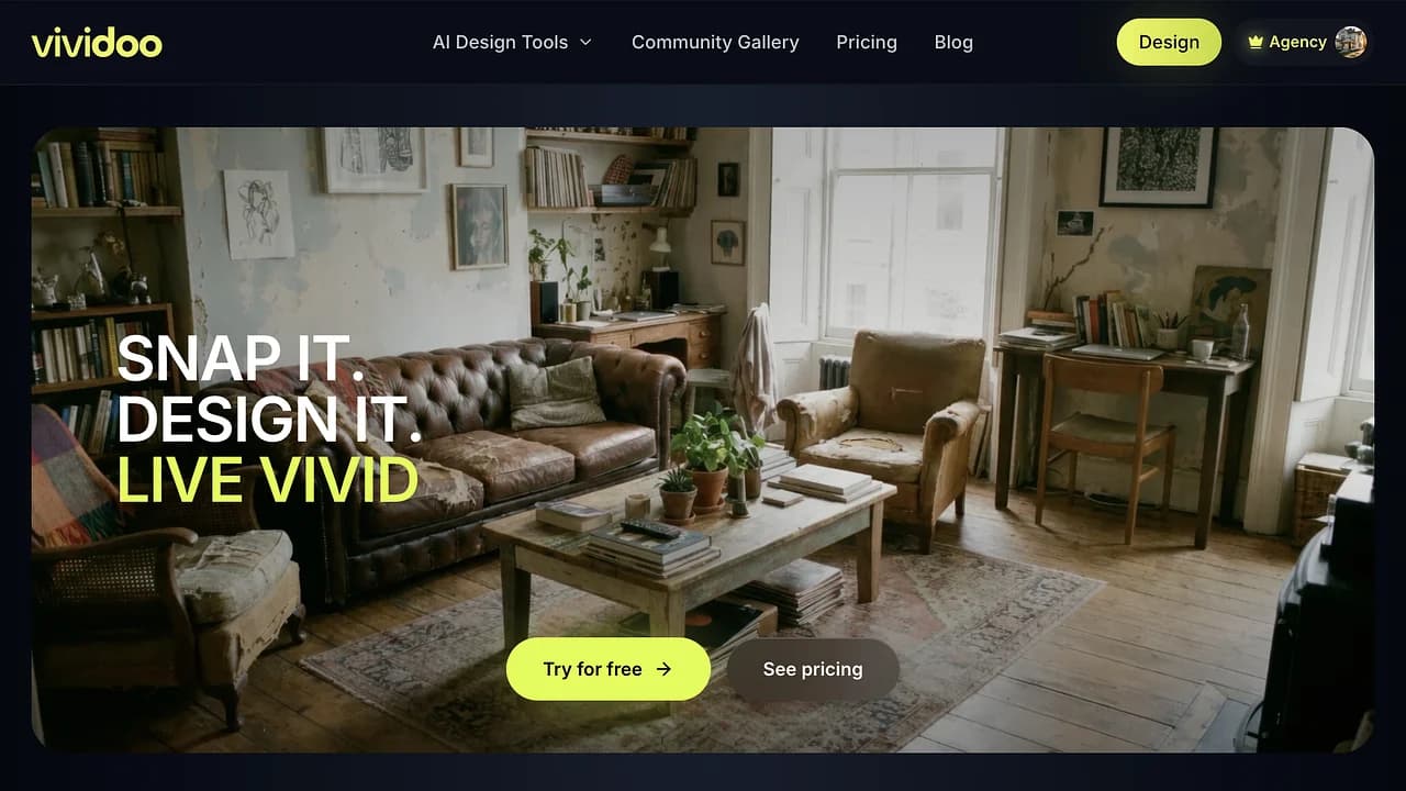 vividoo - AI Home Design in Seconds