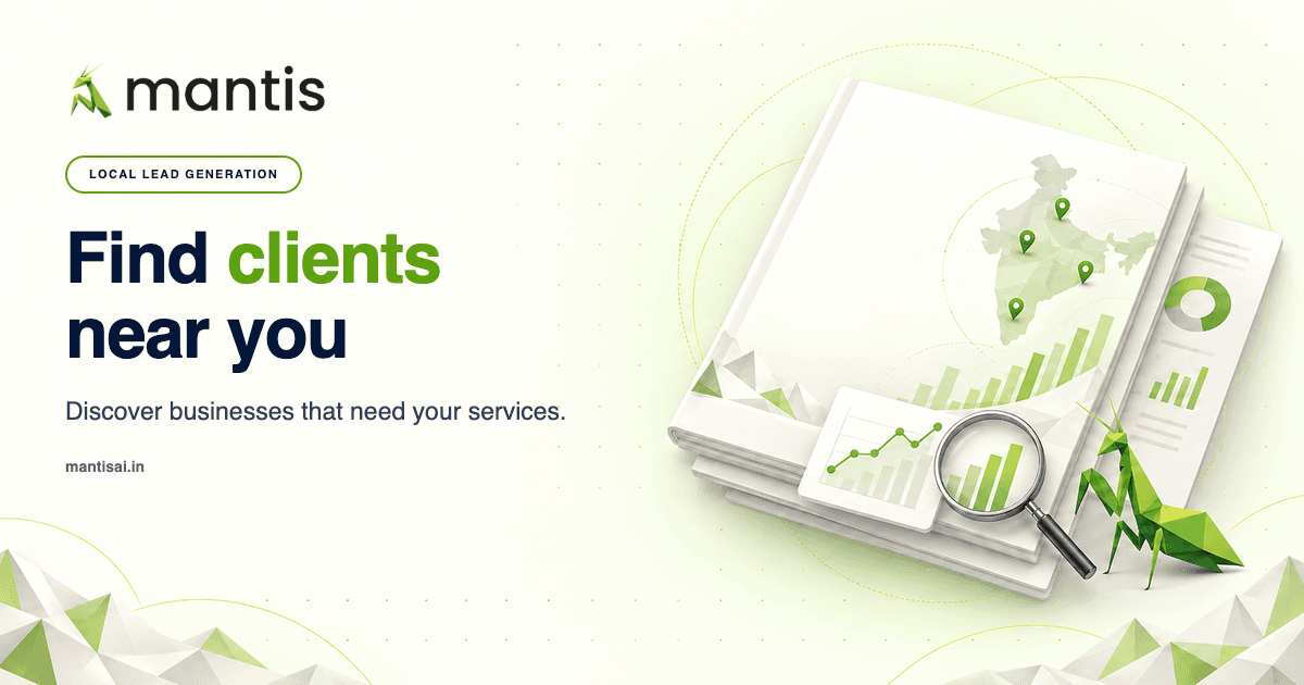 Mantis Ai - Find leads that match your ICP, with the research already done.