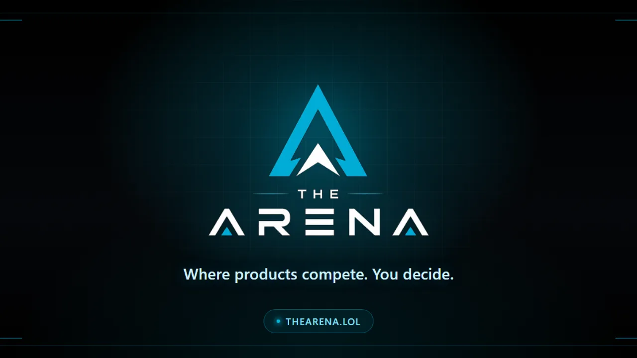 The Arena - A competitive platform where products battle head-to-head for attention, with winners gaining permanent Hall of Fame recognition.